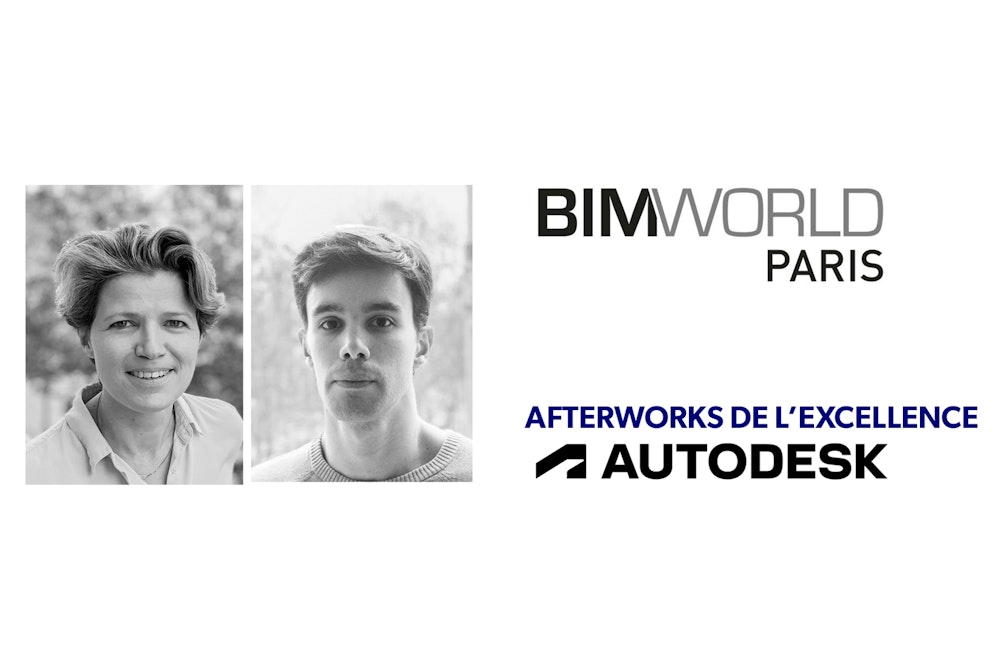 Sophie Athanase and José Sobreiro “@ BIM World Paris 2023” and “Afterwork de l'Excellence”